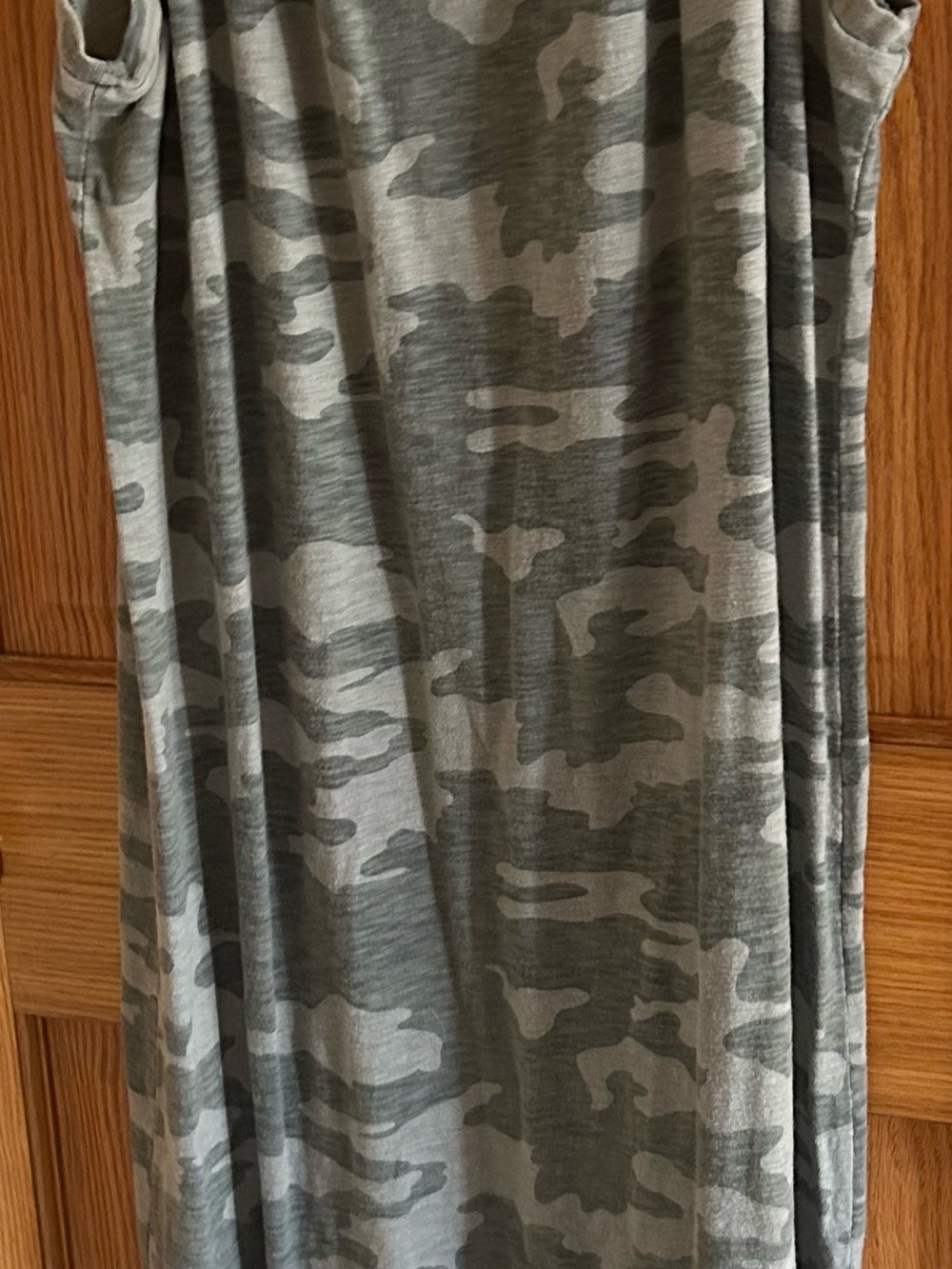 Universal Thread Camo Maxi Sleeveless Dress 100% Cotton Comfy! Sz XL